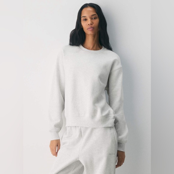 Aritzia Sweaters - Cozy Sweatfleece Perfect Crew Sweatshirt